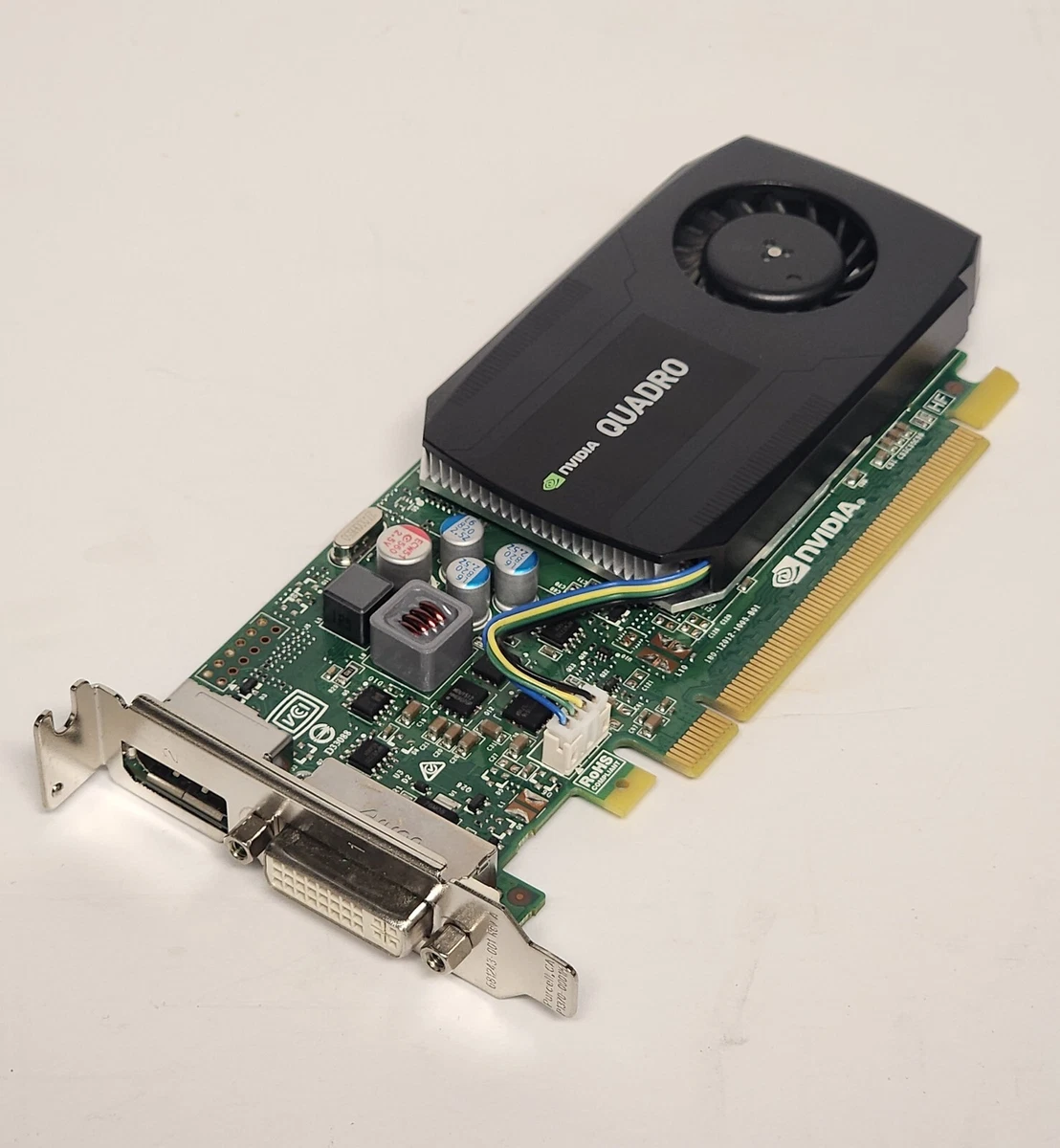 HP NVIDIA Quadro K420 2GB PCIe x16 GDDR3 DP DVI Low Profile Card