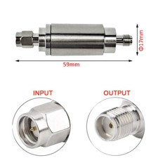5W SMA RF Coaxial Attenuators DC-3GHz SMA-JK 50Ohm 3db 6db 10db 20db 30db 40db