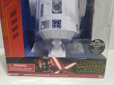 Disney Authentic R2-D2 Talking Figure – 10 1/2'' – Star Wars Rise
