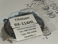 Stihl 08S 070 090 Tillotson HL Carb Carburetor Repair Kit. P/N: RK-114HL RK114HL