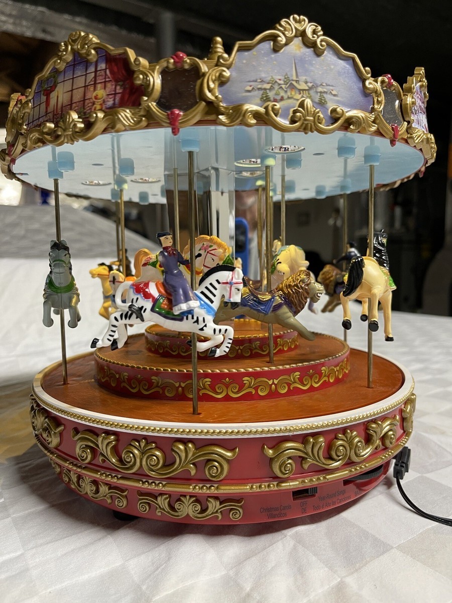 オルゴール Mr. Christmas Triple Decker Carousel Amazon.com: Mr. Christmas Triple Decker Carousel : Home