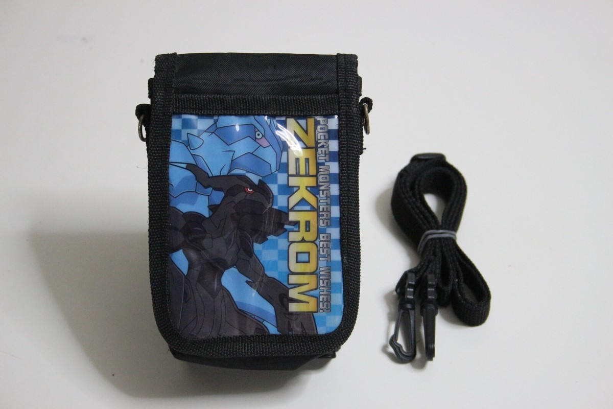 Pokemon Zekrom Travel Carrying Pouch/ Case Black for Nintendo DS