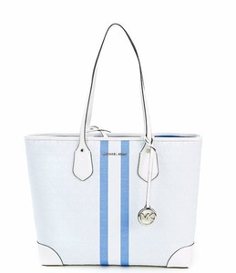 michael kors eva stripe tote