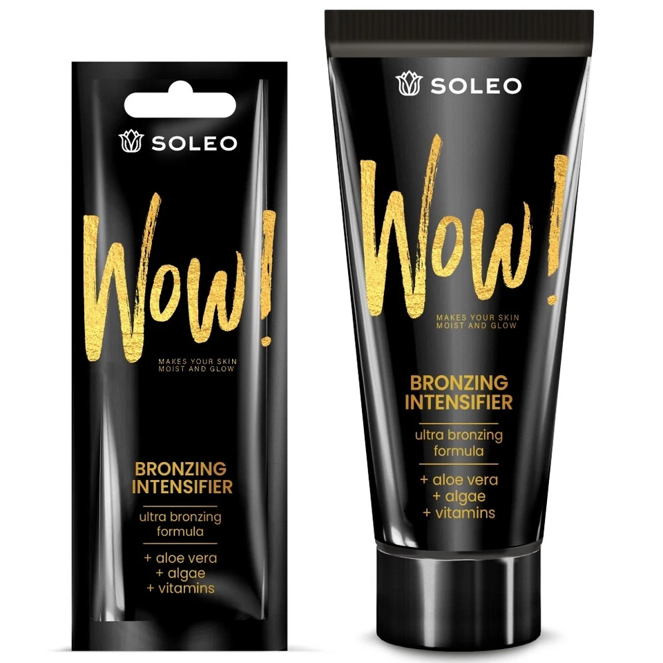 Soleo Wow! DHA Bronzing Intensifier sunbed tanning lotion cream