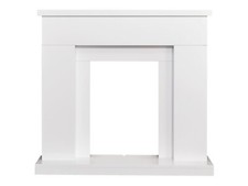 Adam Lomond Pure White Fireplace 39"