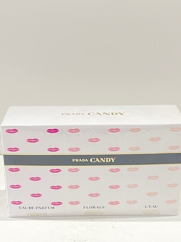 PRADA CANDY VARIETY GIFT SET FOR WOMEN  : 2 x edt + 1 x edp