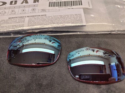 OAKLEY X-SQUARED PRIZM SNOW SAPPHIRE  CUT OEM REPLACEMENT LENSES (BLUE IRIDIUM)
