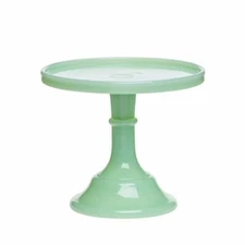 Mosser Glass 6" Cake Plate | Jade
