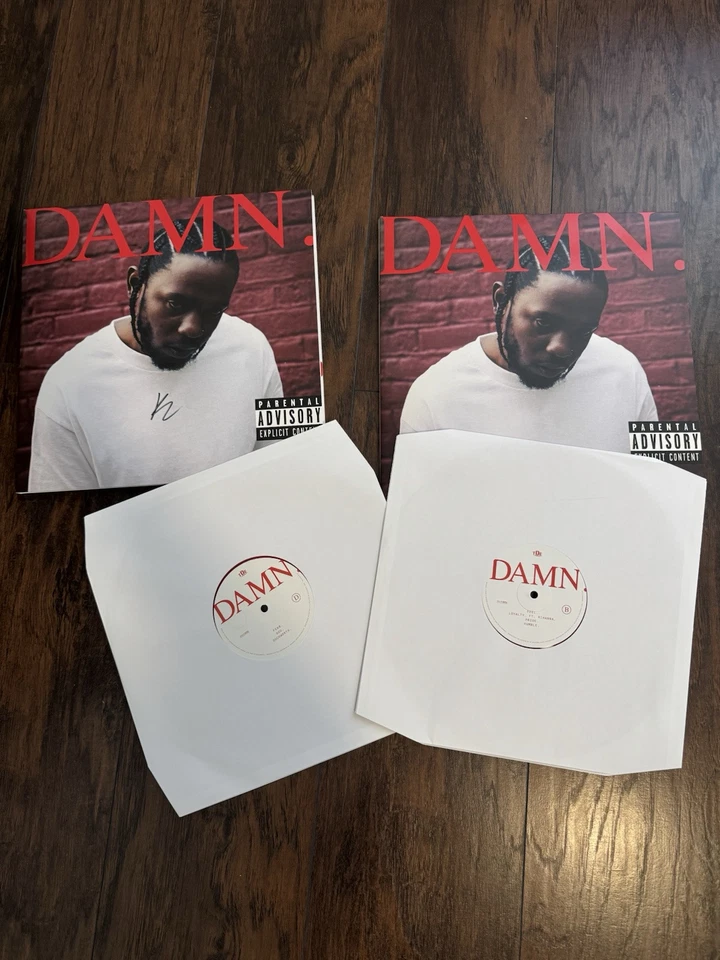 Kendrick Lamar DAMN. Vinyl Signed Autographed Record Cover - Image 2 of 2