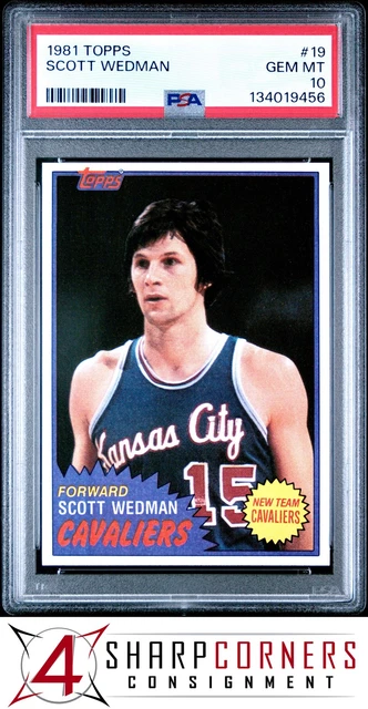 1981 Topps #19 Scott Wedman PSA 10