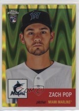 2022 Chrome Platinum Anniversary Yellow RayWave Refractor 141/250 Zach Pop 19b1