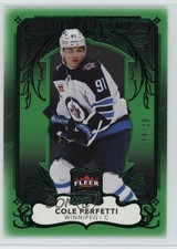 2025-26 Upper Deck Fleer Ultra Team Green 4/10 Cole Perfetti #UT1of20 1b11