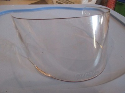 NOS Dixie Motorcycle Helmet Clear Face Shield Fits: Vector Mega III & Mark II
