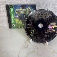 Syphon Filter Playstation 1 PS1 Game Disc Manual Case
