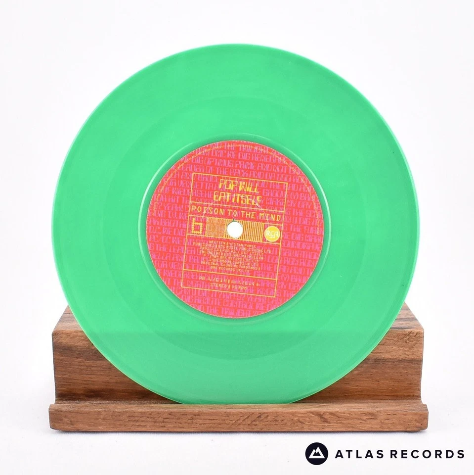 Pop Will Eat Itself - Can U Dig It? - Green 7" Vinyl Record - VG+/VG+ - Image 4 of 4