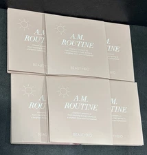 6 Beautybio A.M. Routine Gel Cleanser, Day Serum, Moisturizer 3pc Sampler Set
