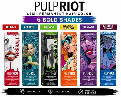 PULP RIOT Semi-Permanent Hair COLOR - 4 OZ