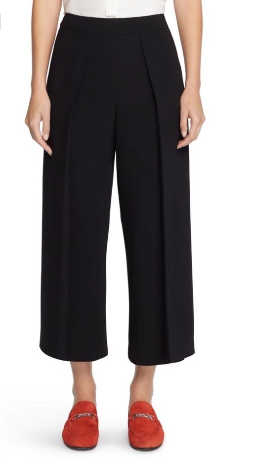 FILA Pantaloni tulipano Rag and Bone donna 8 Rowe cropped gamba larga orlo spacco vita alta Prep