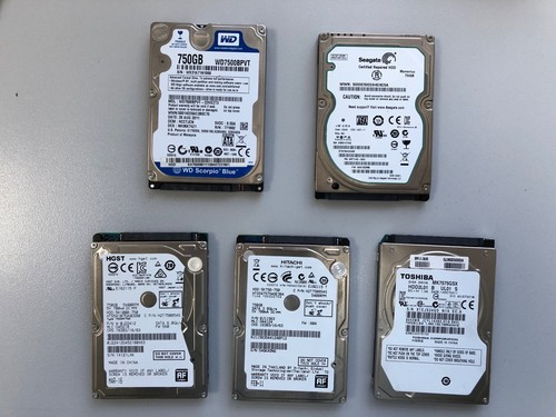 HDD 750GB 5400 RPM SATA 2,5" Preis pro 1 Stück