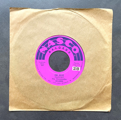 7'' The Crescendos - Oh Julie / My Little Girl - US Nasco Doo Wop