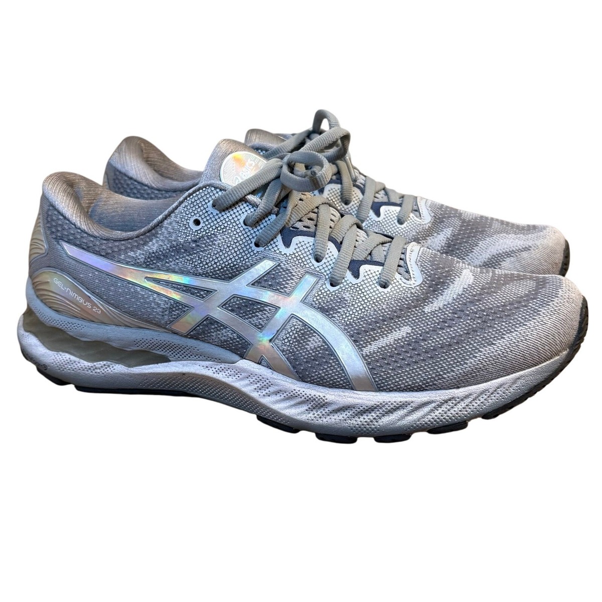 ASICS Gel-Nimbus 23 Shoe Platinum Running Walking Piedmont  display picture 1