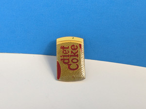 Vintage 1980’s Diet Coke Can Coca Cola Pin Hat Tack