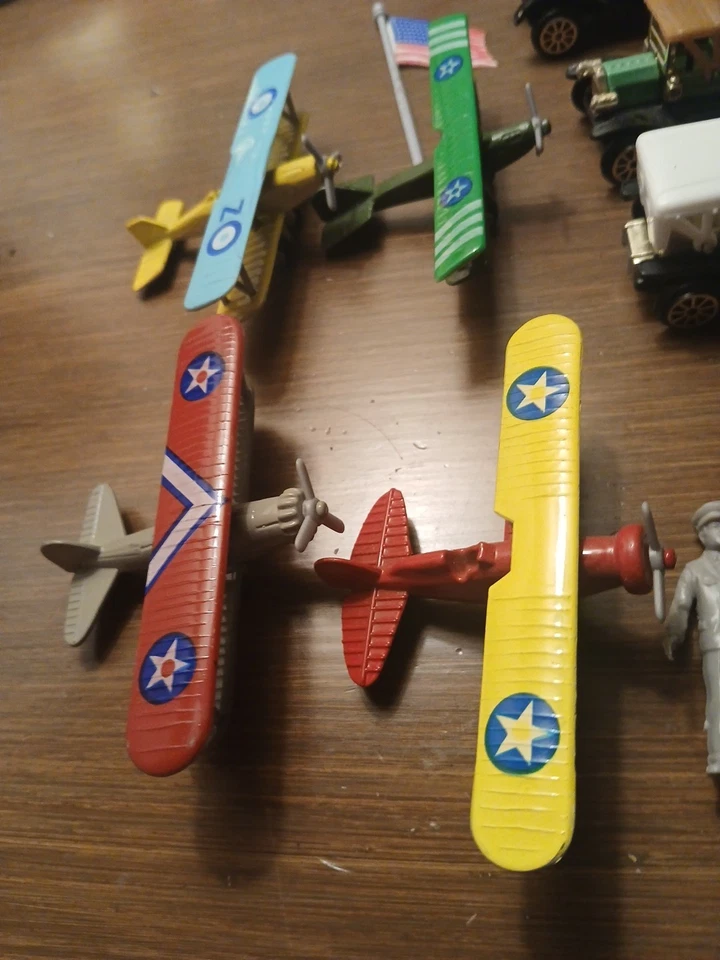 Lote de Juguetes Vintage Cracker Jack Años 40 Lemax Navidad Caballos Vacas Coches Foto 3 de 4