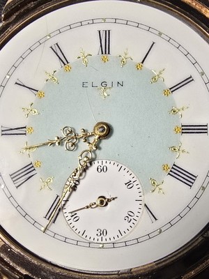 High Grade 1909 Elgin O'Hara Dial 15 Jewel 16 Size Wristwatch Conversion
