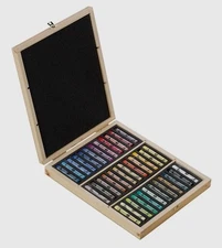 Sennelier Wooden Box Pastel Set, 36 Count  Multicolor NEW SEALED Box