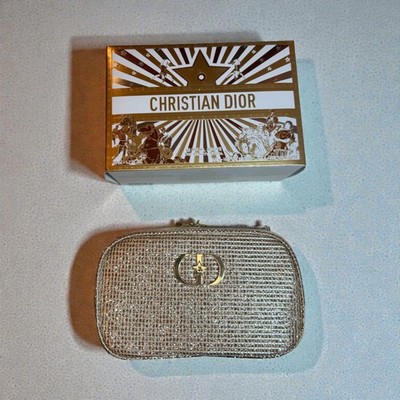 Brand New Gift With Purchase Gift Set - Gold Vanity Case & Star