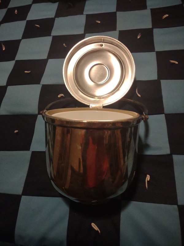 Towle Silver Plated Ice Bucket 12 Inches Tall Vintage