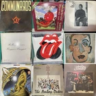 Lot of 9 Classic 70's & 80s Rock LPs Bob Dylan Rolling Stones Communards & More