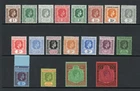 Leeward Islands 1938-51 Complete set SG 95-114c Mnh.