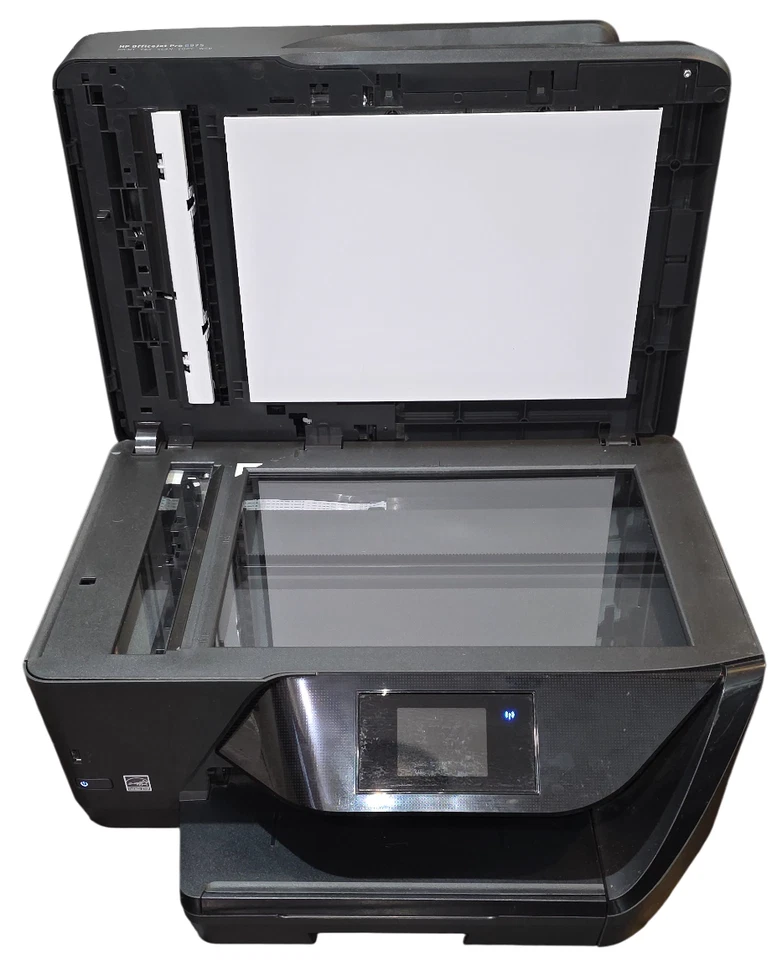 HP OfficeJet Pro 6975 All-in-One Printer–Low Pages 510–New Genuine Ink Installed - Image 3 of 4