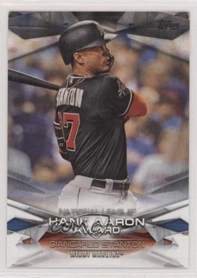 2018 Topps MLB Awards Black 137/299 Giancarlo Stanton #MLBA-2 03rx