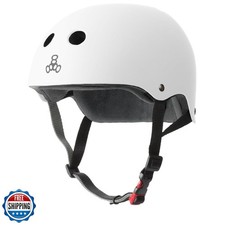 Triple Eight Certified Sweatsaver Helmet for Skateboarding, BMX,