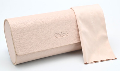 Chloe Brillenetui Magnetisch Nude Rosé Elegant Medium NEW Semi Rigid Luxus Etui