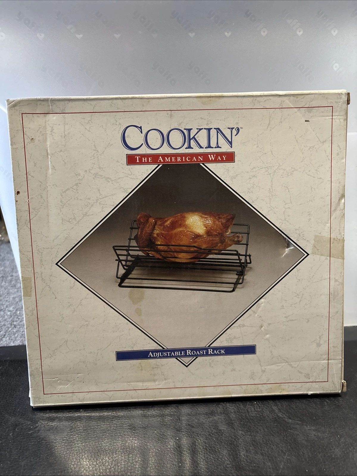 Cookin' The American Way Adjustable Roast Rack Different Positions New In Box