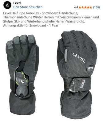 Level Half Pipe Gore-Tex - Snowboard Handschuhe
