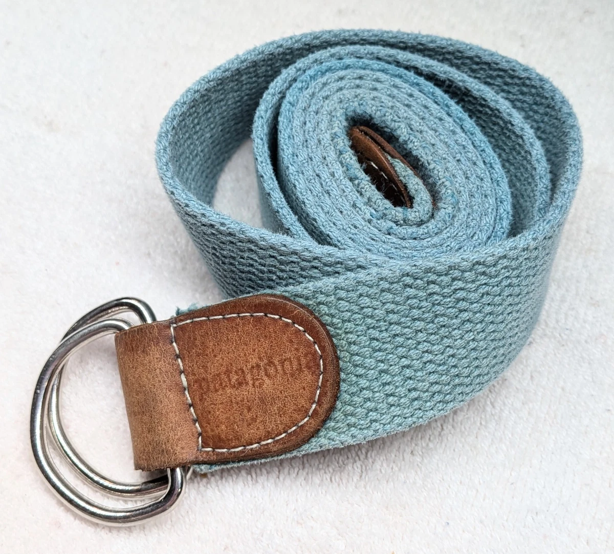 Vintage Patagonia Leather Money Belt Size 30 Approx. 1.25\