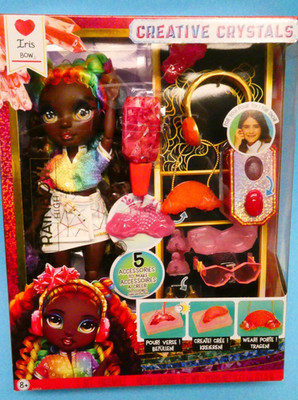 Rainbow High Creative Crystals Puppe Iris