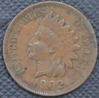 1902   XF   Indian Head Cent