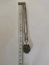 Stainless Steel Tea Filter Straw Yerba Mate Drinking From Argentina New 15.5 Cmm