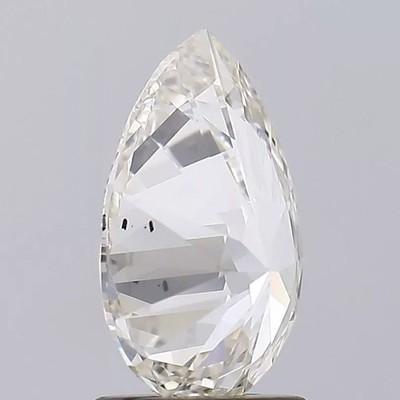 Pear Cut 1.69 Carat Cert. AGI Natural Mined Diamond Loose J color VS1 clarity