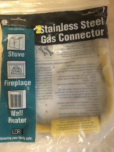 lote de 3 líneas de gas flexibles 2 nuevas 1 usadas - Imagen 3 de 6