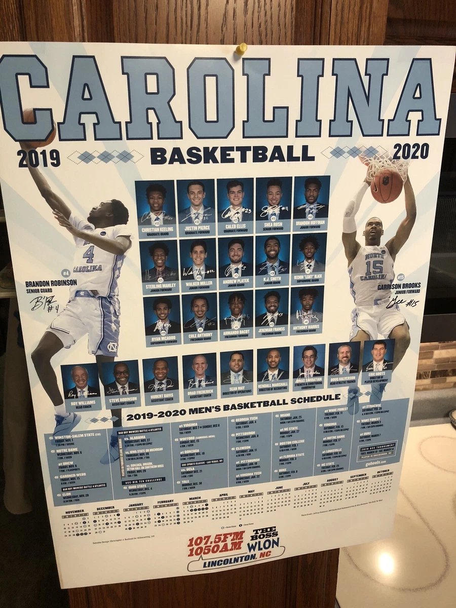 Unc basketball schedule 2020 outlet