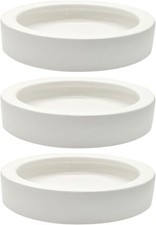 Ceramic Reptile Feeder Dishes Set Of 3 Escape Proof Bowls For Snakes Lizards