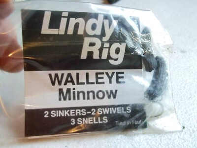 Lindy Floating Rig Walleye Night Crawler Leech RARE VINTAGE Free Shipping