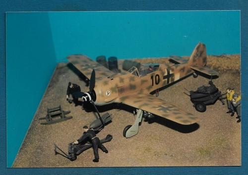 German Airplane Air Force WW2, model airplane photo 1990s !
