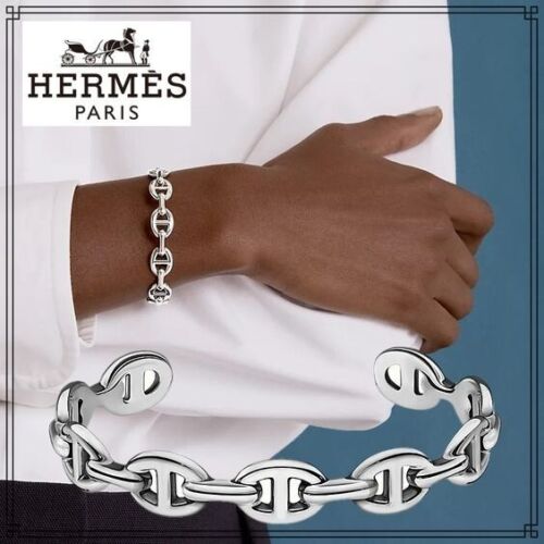 Pulsera Hermes cadena de anclaje Enchainee, modelo mediano - Imagen 1 de 7